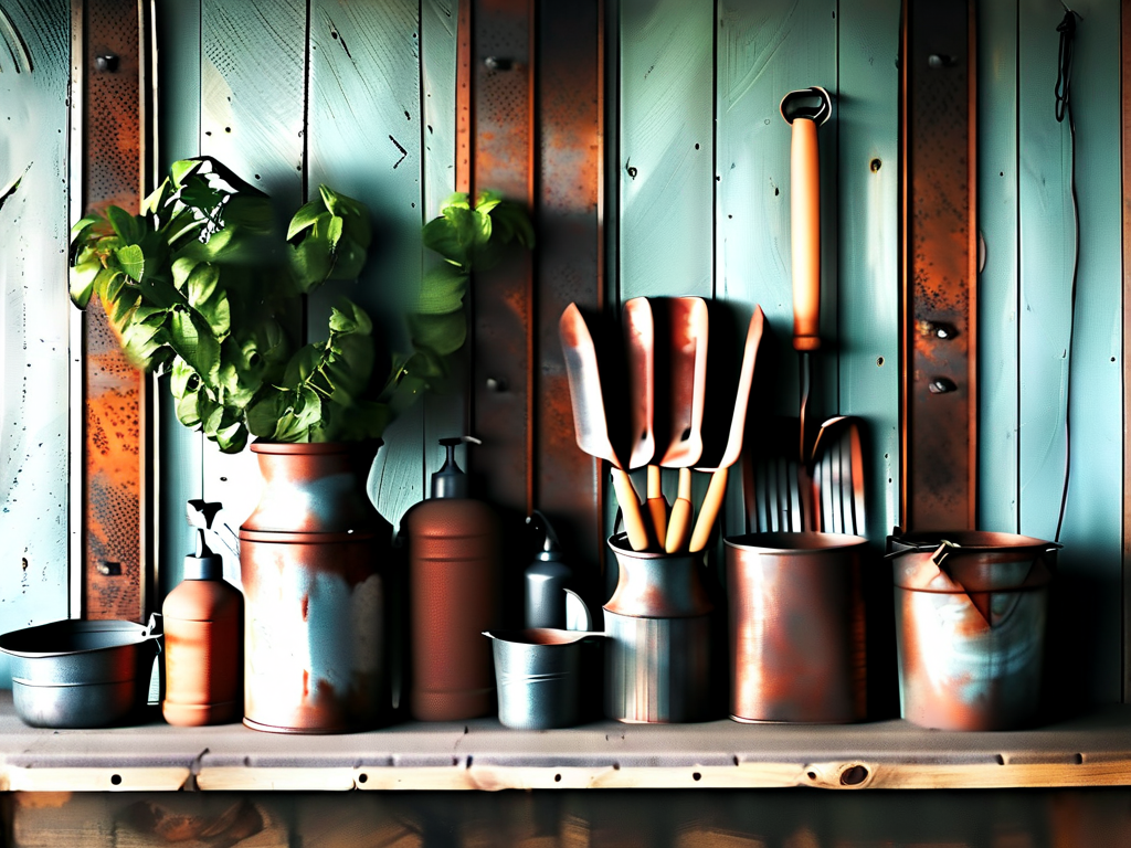 农具保养维护实景图